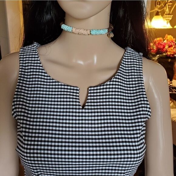 Vintage Giorgio Fiorlini Checkered Dress - Picture 2 of 10